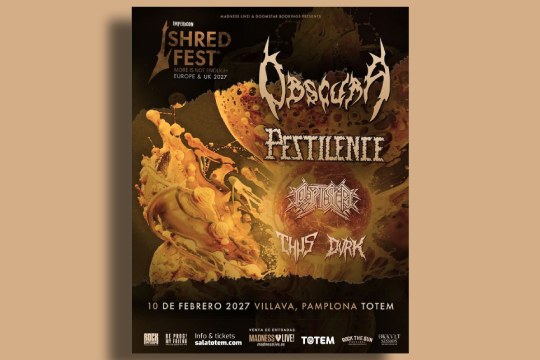 SHRED FEST 2027: Obscura + Pestilence + Cryptic Shift + Thus + DVRK