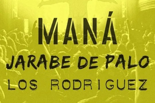 MESCALINA: #Ra&iacute;z Latina: MAN&Aacute; + JARABE DE PALO + LOS RODRIGUEZ