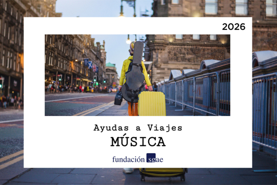 Ayudas a viajes para la promoci�n internacional de la m�sica 2026