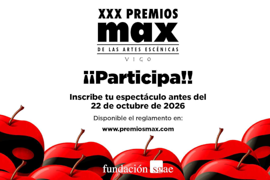 Premios Max 2026: inscripci�n