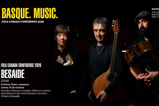 BASQUE. MUSIC. at Folk Canada Conference: Besaide