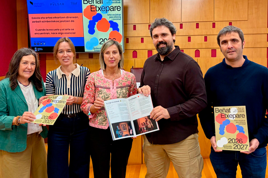 La nueva temporada de Be�at Etxepare contar� con m�s de 13.000 personas espectadoras de 60 centro escolares, ocupacionales y de d�a de Vitoria-Gasteiz