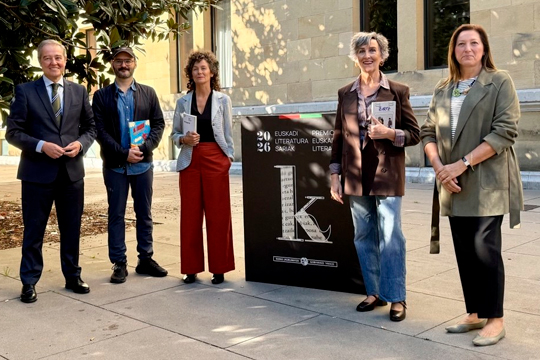 Ixiar Rozas, Yolanda Arrieta y Kike Ib��ez recibir�n los Premios Euskadi de Literatura 2026