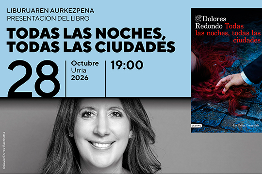 Bidebarrieta Kulturgunea acoge en octubre las presentaciones de los libros de Alana S. Portero, Blanca Sarasua, Dolores Redondo y Mariana Enriquez