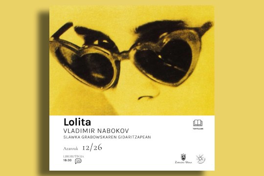 Tertulia literaria: "Lolita" (Vladimir Nabokov)
